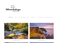 Tablet Screenshot of hibernialandscapes.com